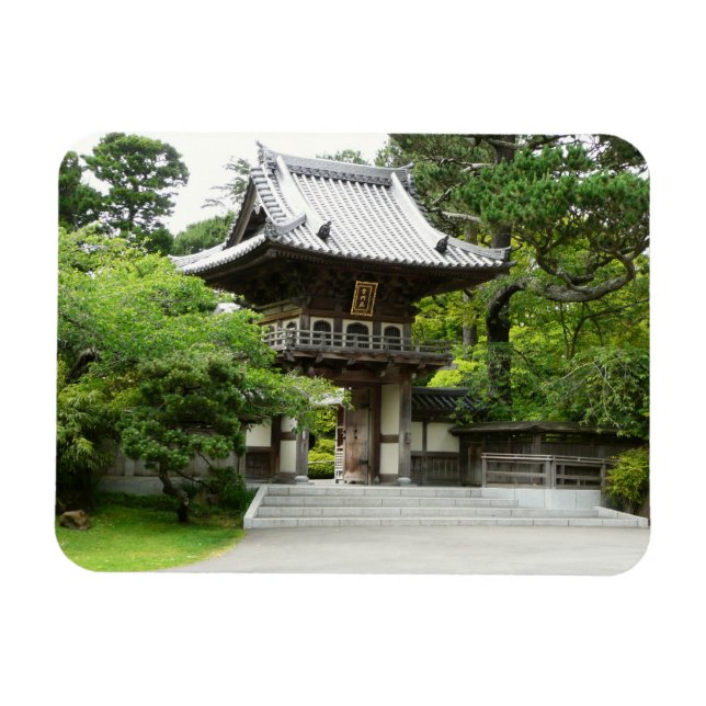 Japanese Tea Garden in San Francisco Magnet (Horizontal)