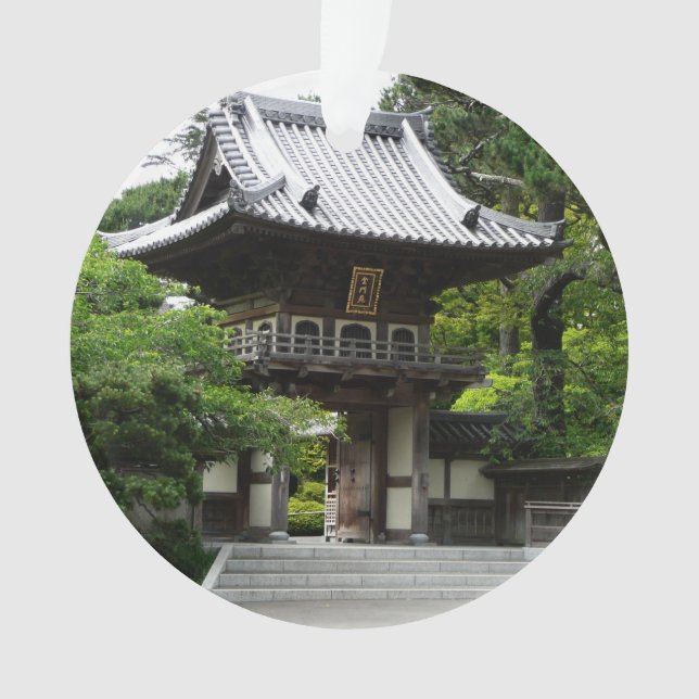 Japanese Tea Garden in San Francisco Ornament (Front)