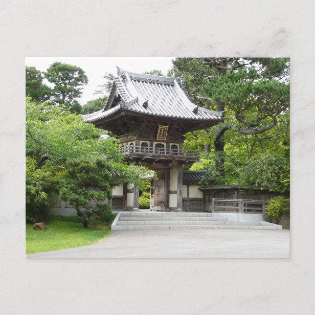 Japanese Tea Garden in San Francisco Postcard (Front)