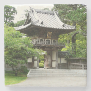 Japanese Tea Garden in San Francisco Stone Coaster