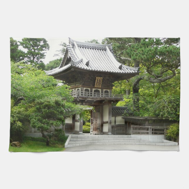 Japanese Tea Garden in San Francisco Towel (Horizontal)
