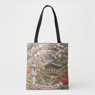 Japanese Tea Garden Tote Bag