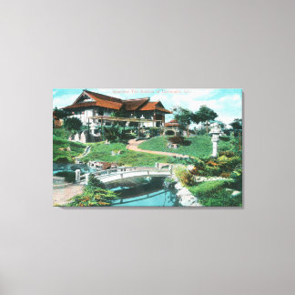 Japanese Tea Garden ViewCoronado, CA Canvas Print