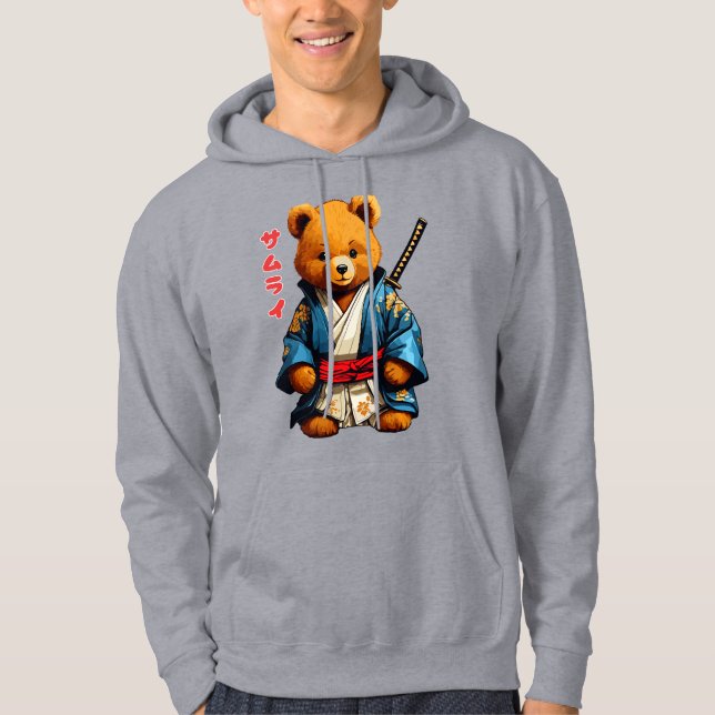 Japanese Teddy Bear Hoodie (Front)