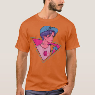 Japanese Teenage Boy Anime Manga Graphic Art Japan T-Shirt