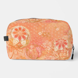 Japanese Temari Dopp Kit   Pink Sakura Traditional