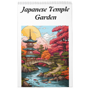 Japanese Temple Garden Calendar