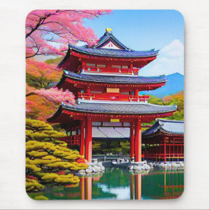 Japanese Temple Mouse Mat