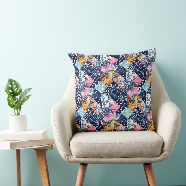 Japanese Textile decorative kimono inspired 1 Cushion (Chair)