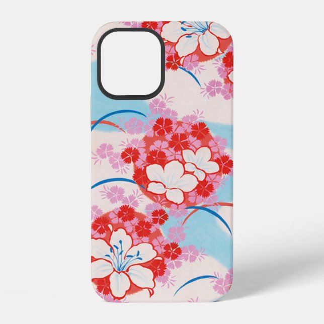 Japanese textile design #2 iPhone case (Back)