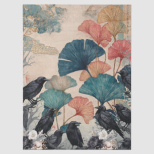 Japanese Themed Decoupage Crafting Tissue Paper