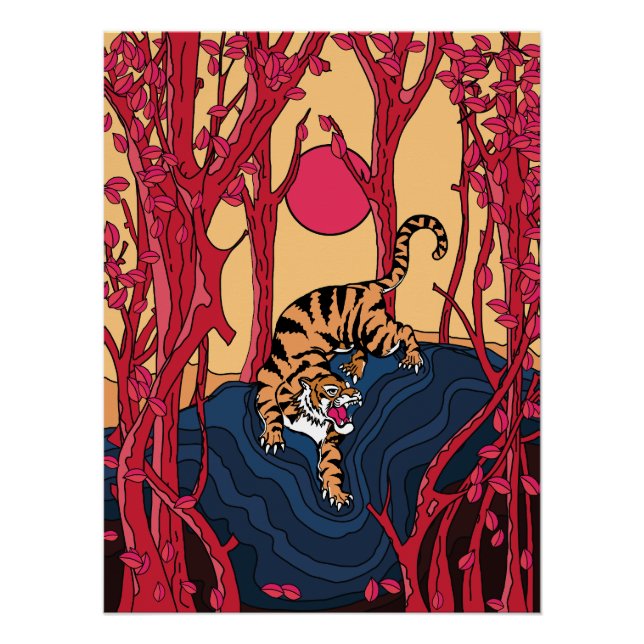 Japanese Tiger Poster (Front)