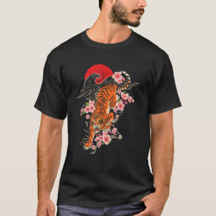 Japanese Tiger Zoologist Wild Animal Zoo Lover Saf T-Shirt