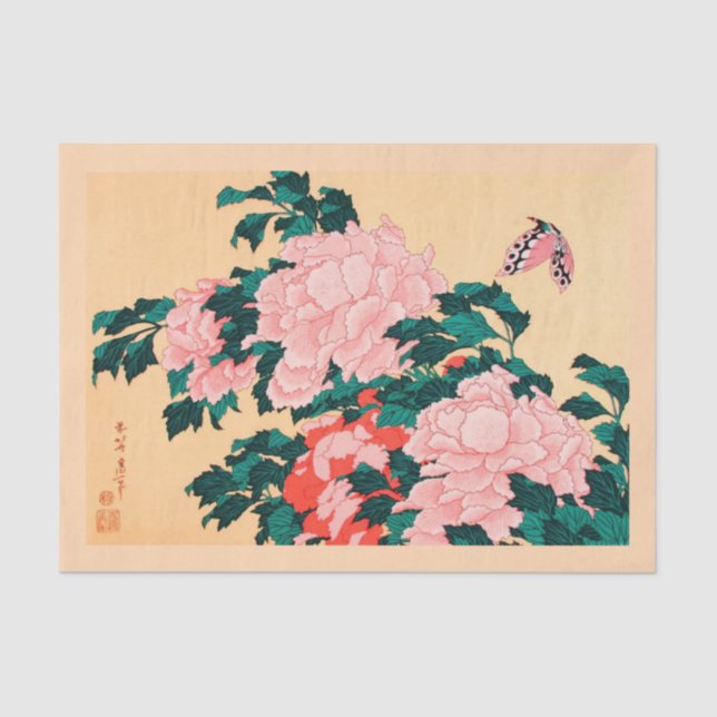 JAPANESE TISSUE BUTTERFLY Paper (Front)