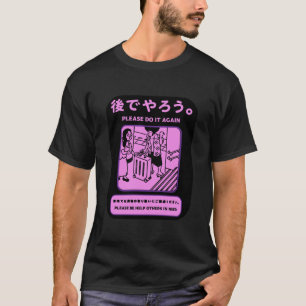 Japanese Tokyo Subway Public Advert T-Shirt