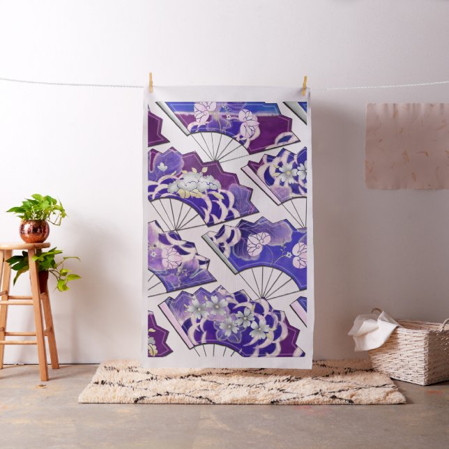 Japanese Traditional Fans Fabric (In Situ)