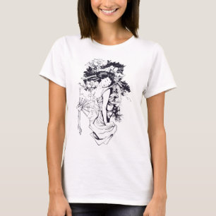 Japanese traditional Geisha culture vintage T-Shirt