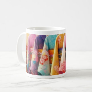 Japanese Traditional kimono cool colorful Coffee Mug