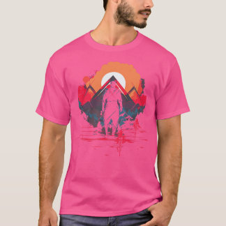 Japanese Traditional Mount fuji Japan Geisha T-Shirt