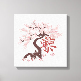japanese tree canvas print