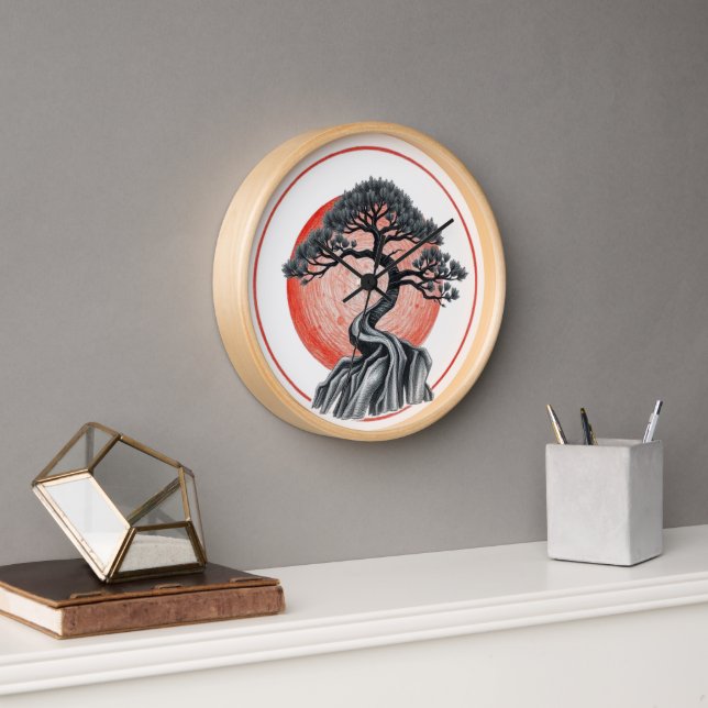Japanese Tree Clock (Office)