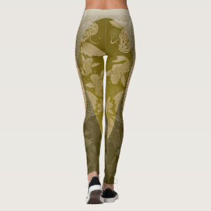 Japanese twin carp1_line3@miyasan leggings