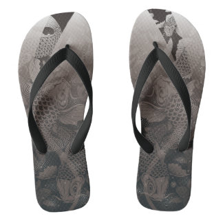 Japanese twin carp_line1@miyasan flip flops