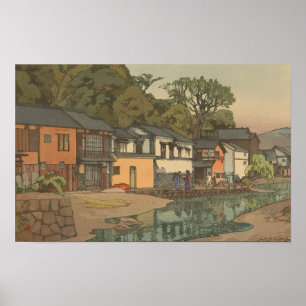 Japanese Ukiyoe Art (Hiroshi Yoshida) Poster