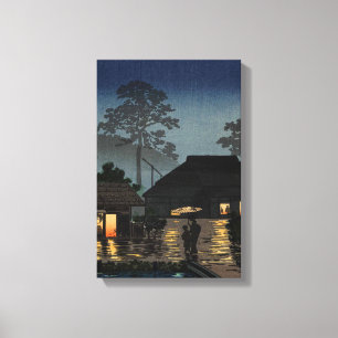 Japanese Ukiyoe Art(Kouitsu Tsuchiya) Canvas Print