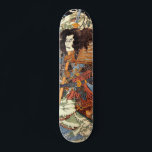 Japanese ukiyoe art skateboard<br><div class="desc">Japanese ukiyoe art</div>