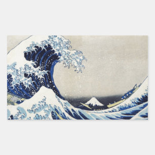 Japanese Ukiyoe Art vol.4 Rectangular Sticker
