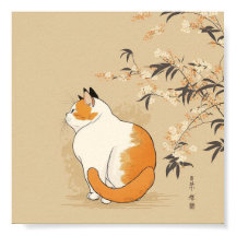 Japanese Ukiyoe Cat