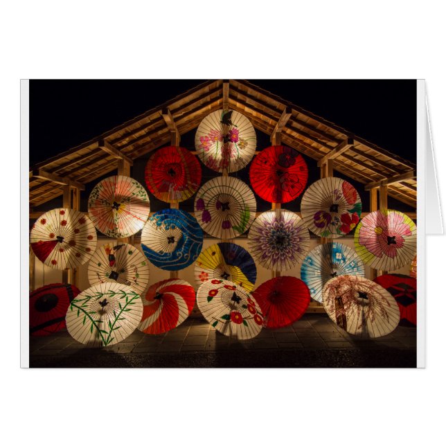 Japanese Umbrellas Japanese Style (Front Horizontal)