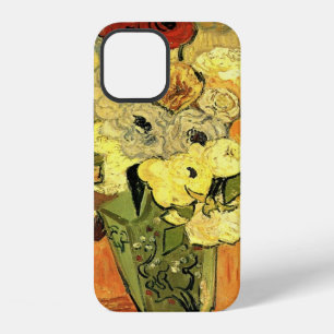 Japanese Vase, Roses, Anemones by Vincent van Gogh iPhone 12 Case