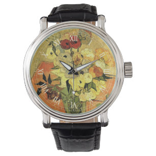 Japanese Vase, Roses, Anemones by Vincent van Gogh Watch
