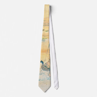 Japanese Village 1890 Tie