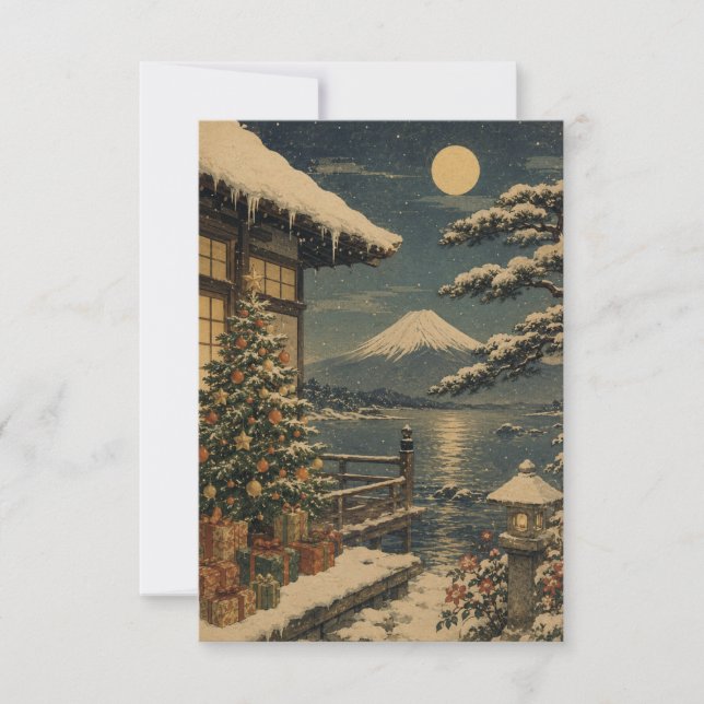 japanese vintage greeting card  (Front)