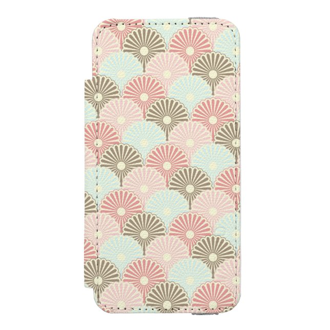 Japanese vintage pattern incipio iPhone wallet case (Folio Front)