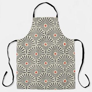 Japanese vintage pattern, seamless texture. apron