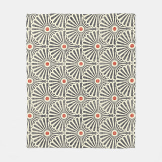 Japanese vintage pattern, seamless texture. fleece blanket