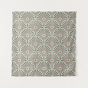 Japanese vintage pattern, seamless texture. tapestry