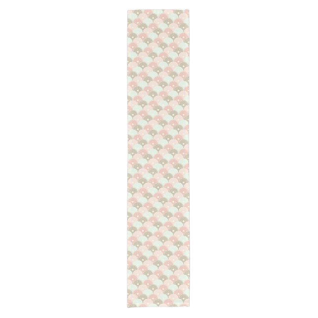 Japanese vintage pattern short table runner (Front)