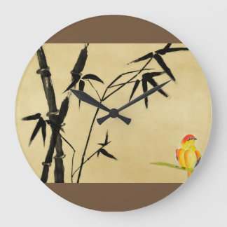 Japanese Vintage Print Wall Clock