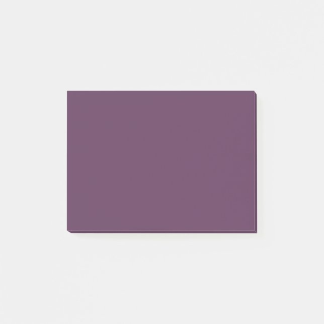 Japanese Violet Solid Colour Post-it Notes (Front)