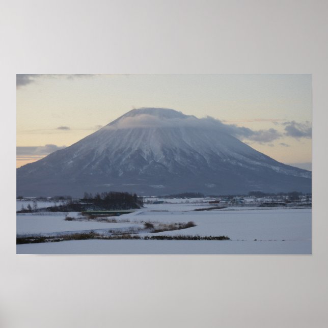 Japanese Volcano Poster (Front)