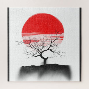 Japanese wall art designs jigsaw puzzle
