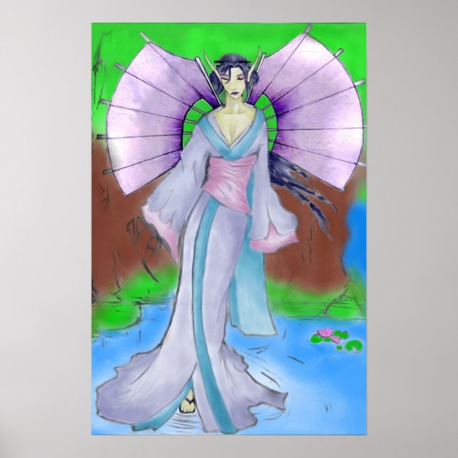 Japanese Water Elf Print (Front)