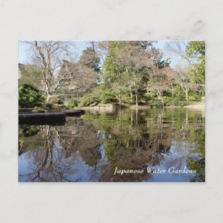 Japanese Water Gardens, Fort Worth Texas Postcard