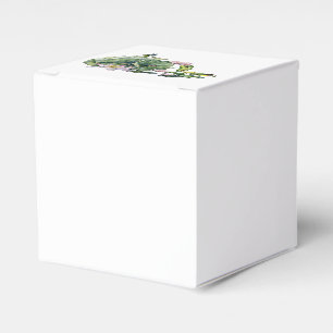 Japanese Water Lilies and Lotus Flowers Favour Box
