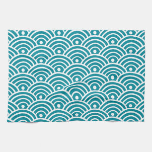 Japanese Water Wave Tea Towel